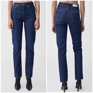 RE/DONE Originals Academy Fit Jean 2018 Dark Blue 27